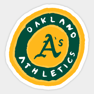 Oakland Athletiiiics 03 Sticker